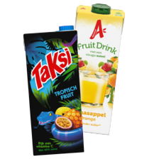 Taksi of Appelsientje fruit drink*